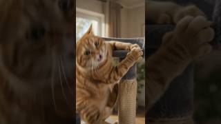 “This Cat Is Climbing to the Top!”Ya