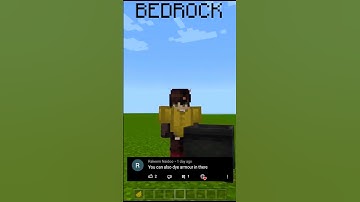 Minecraft Java Vs Bedrock. #minecraftshorts #minecraft #java #bedrock #mcpe #shorts