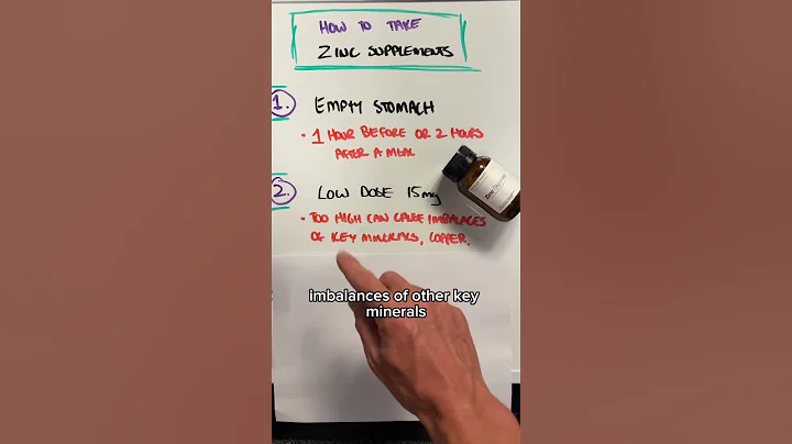 How to take zinc supplements for maximum effectiveness