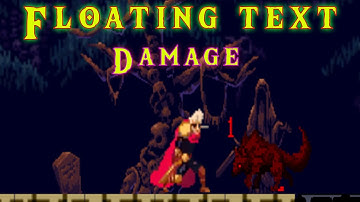 A week Of Game Development In Unity -  floating number system and damage