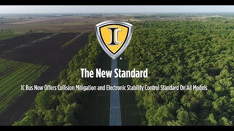 IC Bus - Electronic Stability Control, Collision Mitigation Now Standard