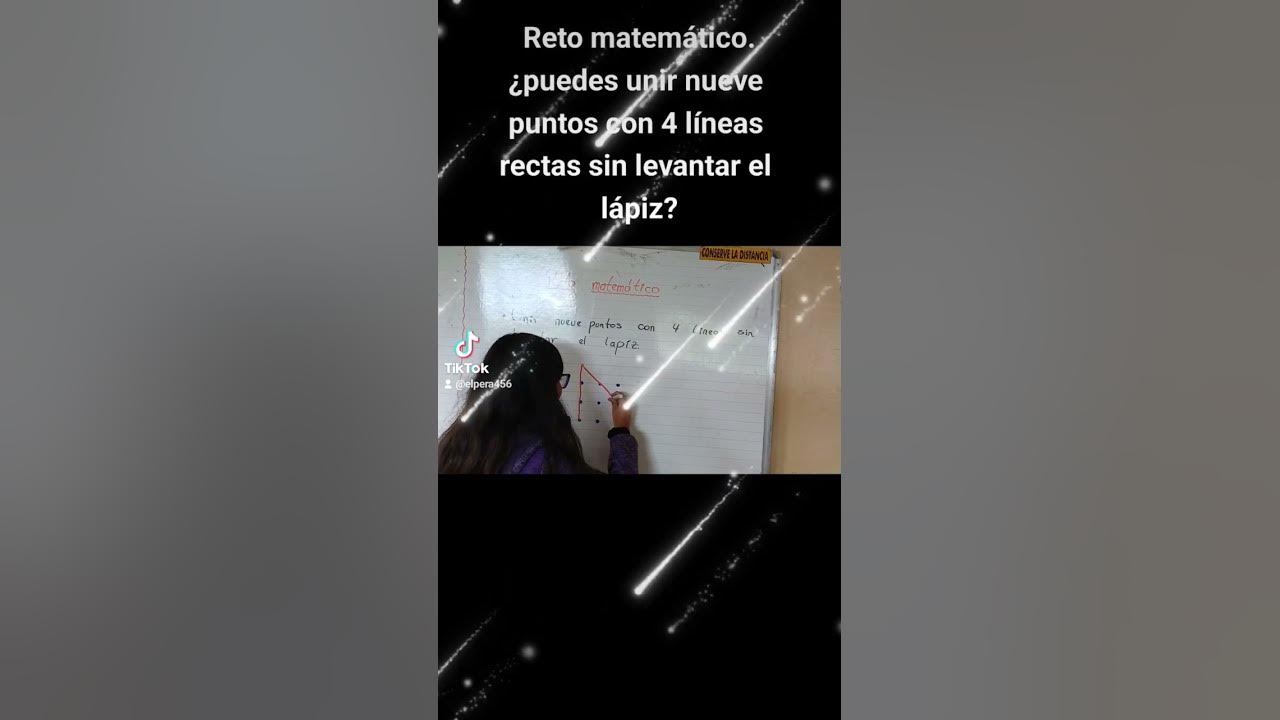 ¿Puedes unir 9 puntos con 4 líneas rectas sin levantar el lápiz?