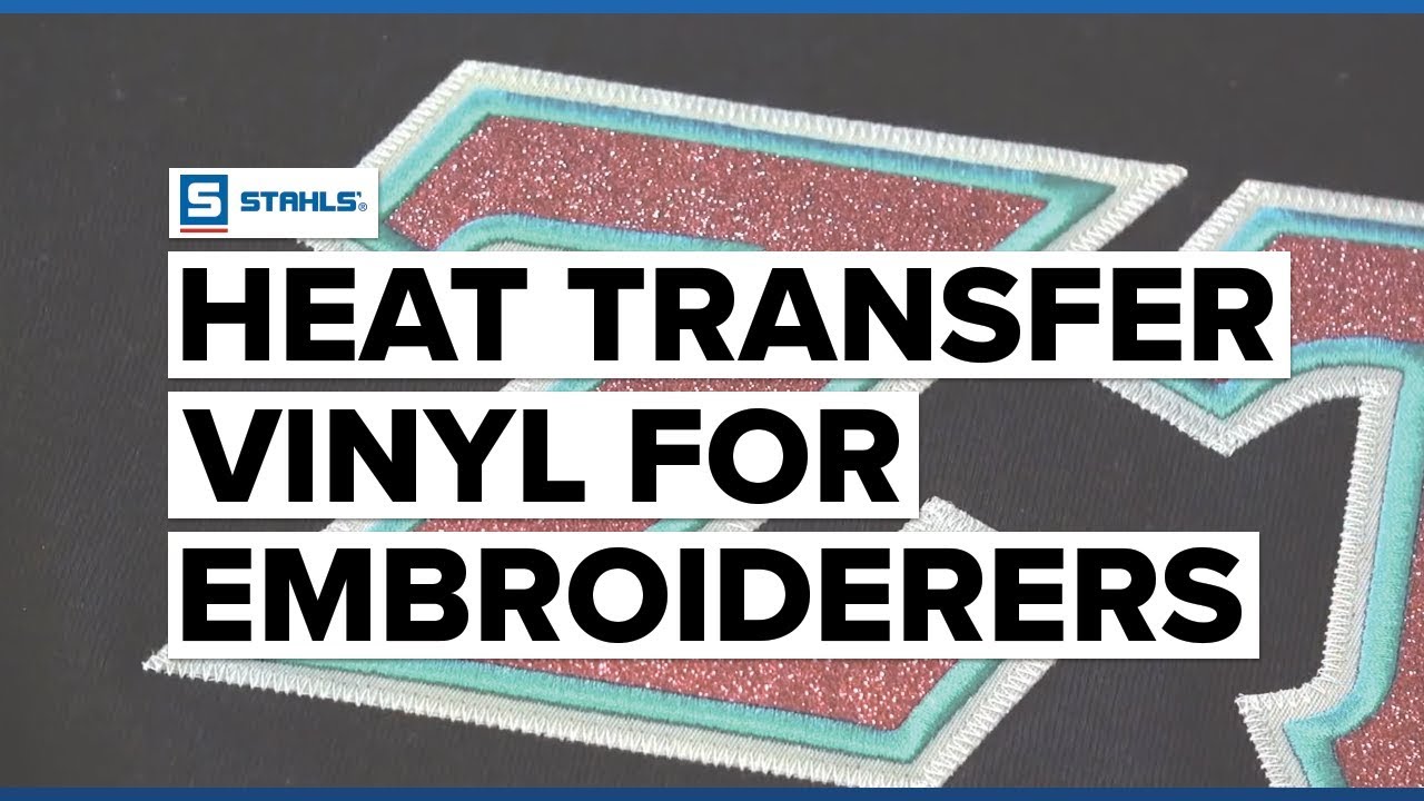 How to Embroider Heat Transfer Vinyl - Siser North America