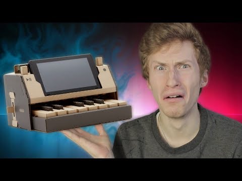 Video: Nintendo Labo -arvostelu - Nerokas Ja Antelias Pahvin Voitto