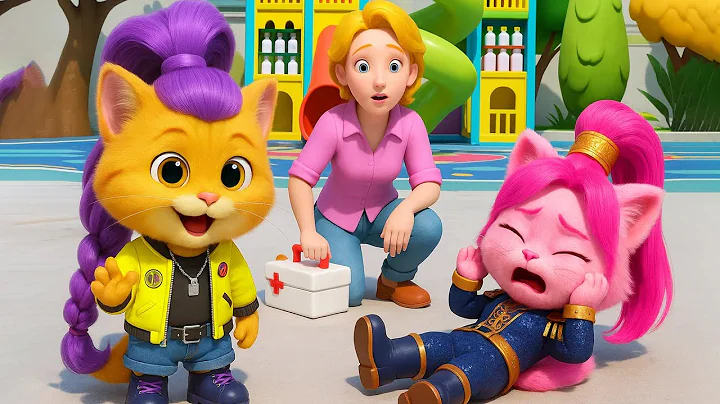 Boo Boo Song + Wheels On the Ambulance | Stay Calm & Feel Better | Toby Town Kids Songs