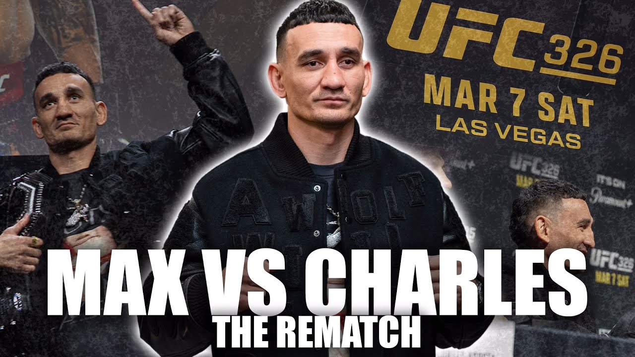 IT'S OFFICIAL: Max Holloway vs Charles Oliveira March 7
