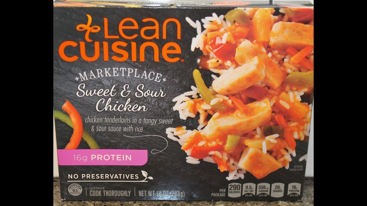 Lean Cuisine Sweet Sour Chicken Review Youtube