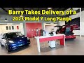 Barry Takes Delivery of a 2023 Model Y Long Range