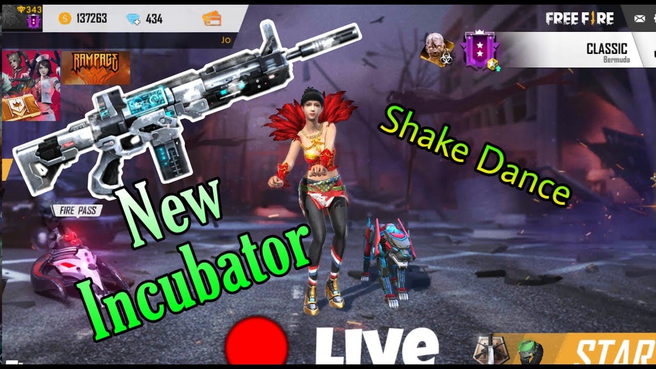 Live New Incubator Scar New Emote Free Fire