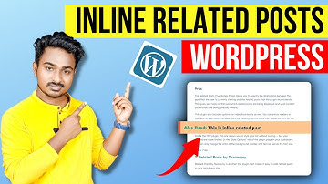 How To Add Inline Related Posts WordPress With Plugin
