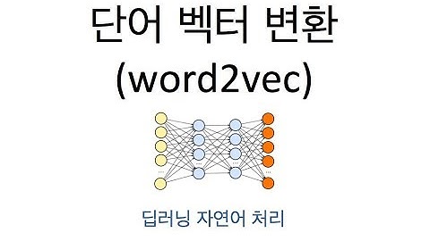 [딥러닝 자연어처리] Word2Vec