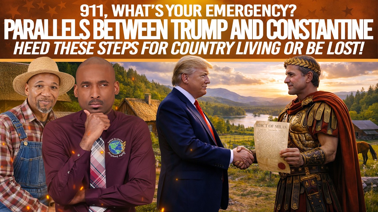 🔥911 Emergency🔥Parallels Between Trump & Constantine🔥Heed These Steps For Country Living Or Be Lost🔥