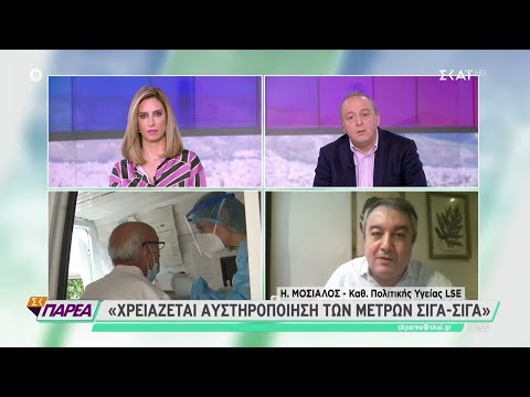 Μόσιαλος: "Χρειάζεται αυστηροποίηση των μέτρων σιγά -σιγά" | Σαββατοκύριακο Παρέα | 13/11/2021