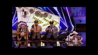 The Quiddlers: Unique and FUNNY Vegas Act | America's Got Talent 2017