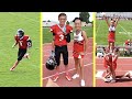 FIRST TIME CHEERING at her BROTHER'S FOOTBALL GAME!