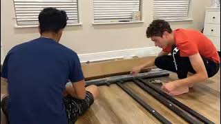 Unboxing and Reviewing the YITAHOME Canopy #BedFrame Together!!