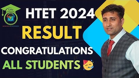 Awesome HTET 2024 Result 🥳🎈🎉 | BIG CONGRATULATIONS to All 🎯
