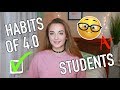 15 Habits of 4.0 Students | How to Get Straight A&#39;s | Study Hacks