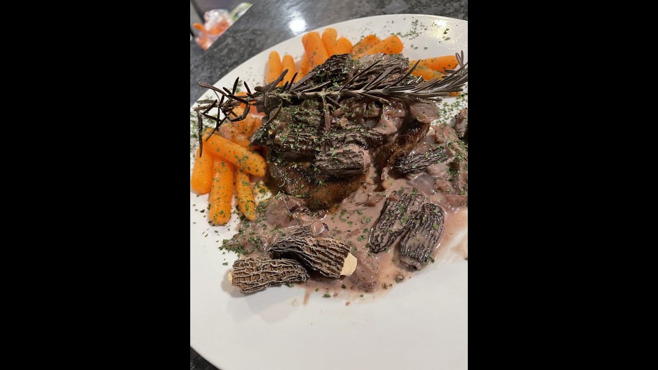 filet mignon steak with morel mushrooms sauce YouTube