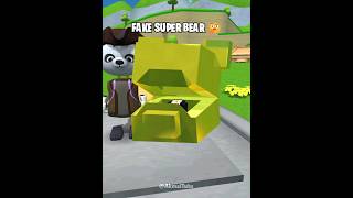 Fake vs Real Super Bear Adventure Skin Box #superbearadventure