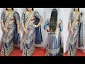 Mysore silk saree draping stape by stape  sweta beauty