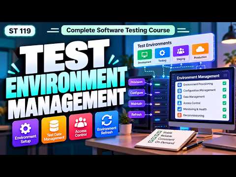 ST 119 | Test Environment Management | Software Testing Course | Uplatz