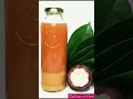 Mangosteen peel and soursop leaf juice recipe shorts