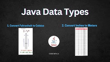 Convert Fahrenheit to Celsius , Convert Inches to Meters || Data type in Java #2