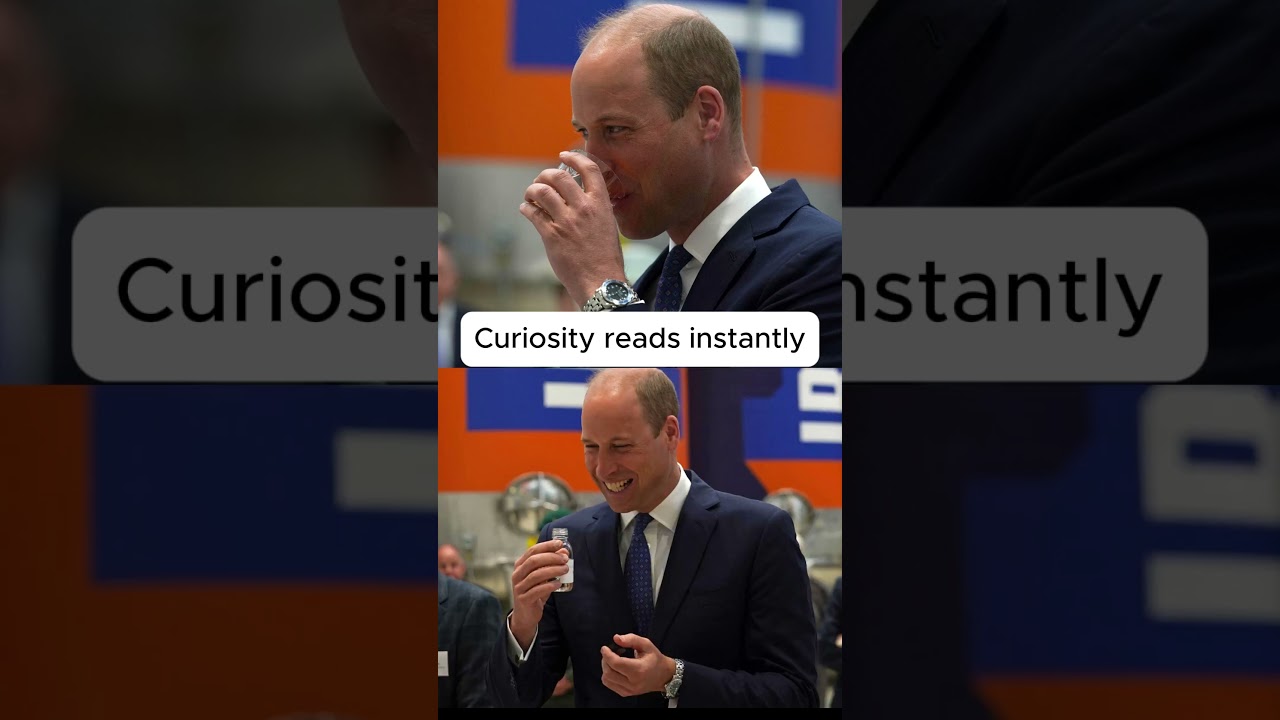 Очень человечная реакция принца Уильяма 