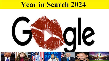 Year in Search 2024 :Google Doodle for top trending Breakout searches of 2024 (News, Events, Actors)