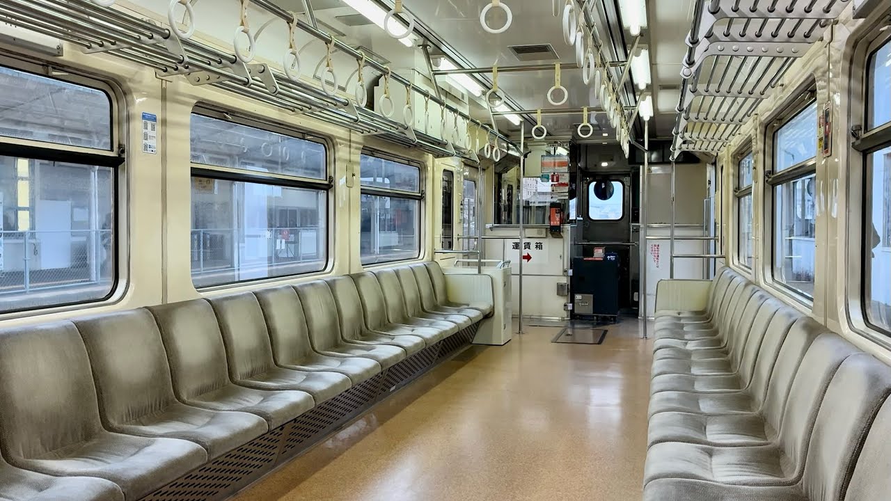 【抵抗制御】123系クモハ123-4走行音(小野田線) / JR123 sound (4K)