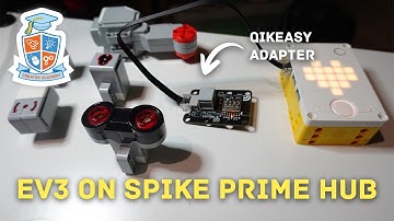 EV3 Hardware on SPIKE Prime Hub? QikEasy Adapter First Impressions