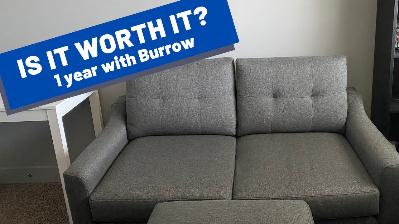 Is it worth it? - 1 year Burrow couch review