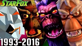 Evolution of Andross Battles in Star Fox Games (19932016)