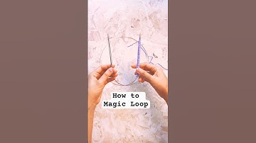 How to Magic Loop (and get rid of your DPNs!) #knitting