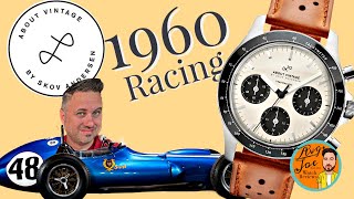 Revving Up Nostalgia: 1960 Racing “About Vintage” Panda Watch | Full Throttle Review