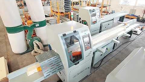 SF6060 automatic wood cross cut saw 2024