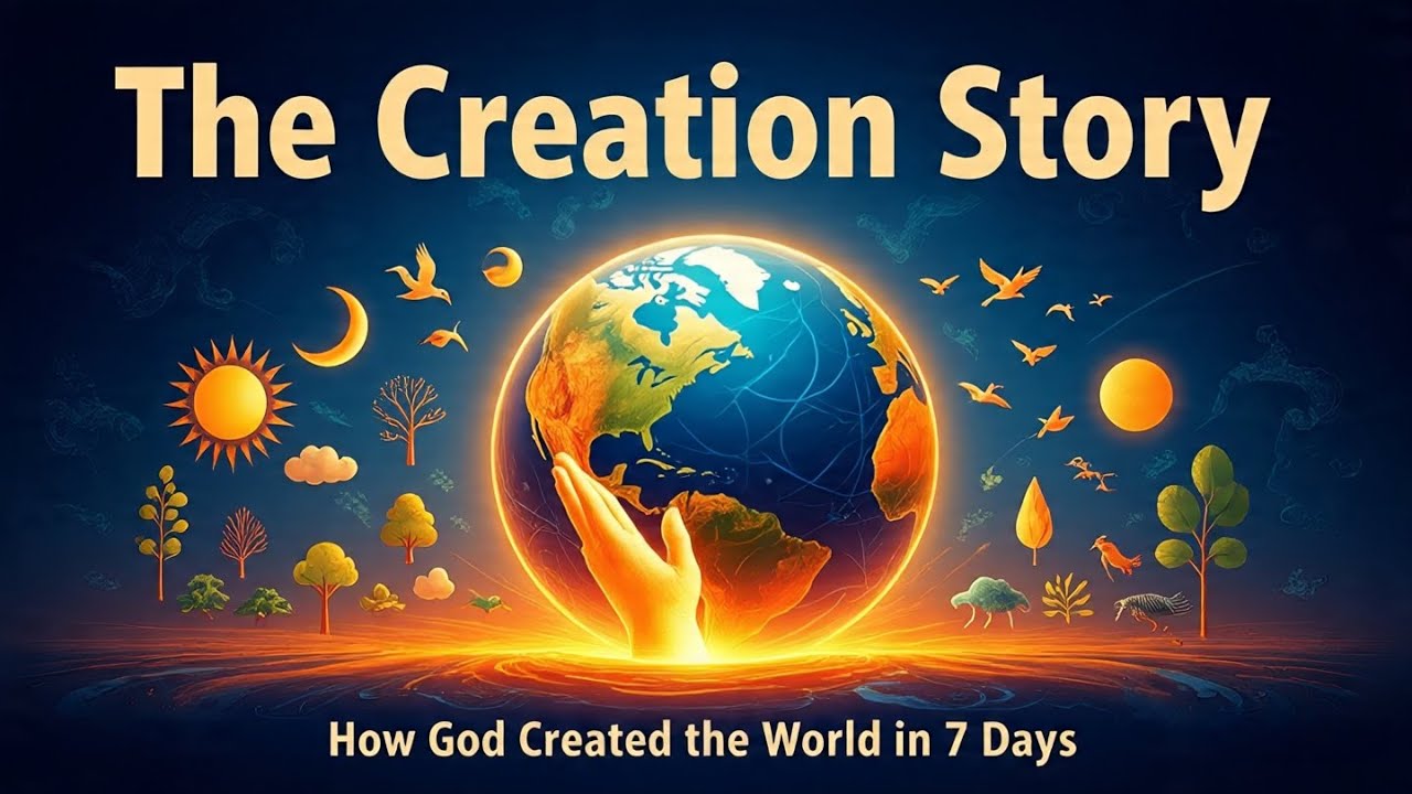 Bible Creation Story | How God Created the World in 7 Days | Genesis ...
