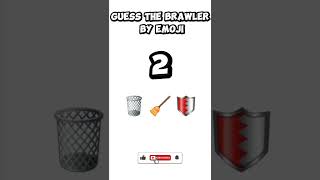 Guess the brawler by emoji #brawlstars #quiz