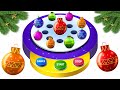 Learn Colors With Christmas Dancing Balls More Christmas Videos For Kids