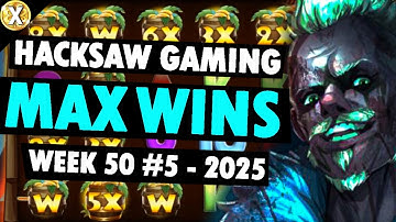 HACKSAW GAMING MAX WINS (WEEK 50 #5 - 2025)
