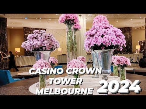 INSIDE CASINO CROWN TOWER IN MELBOURNE AUSTRALIA 2024