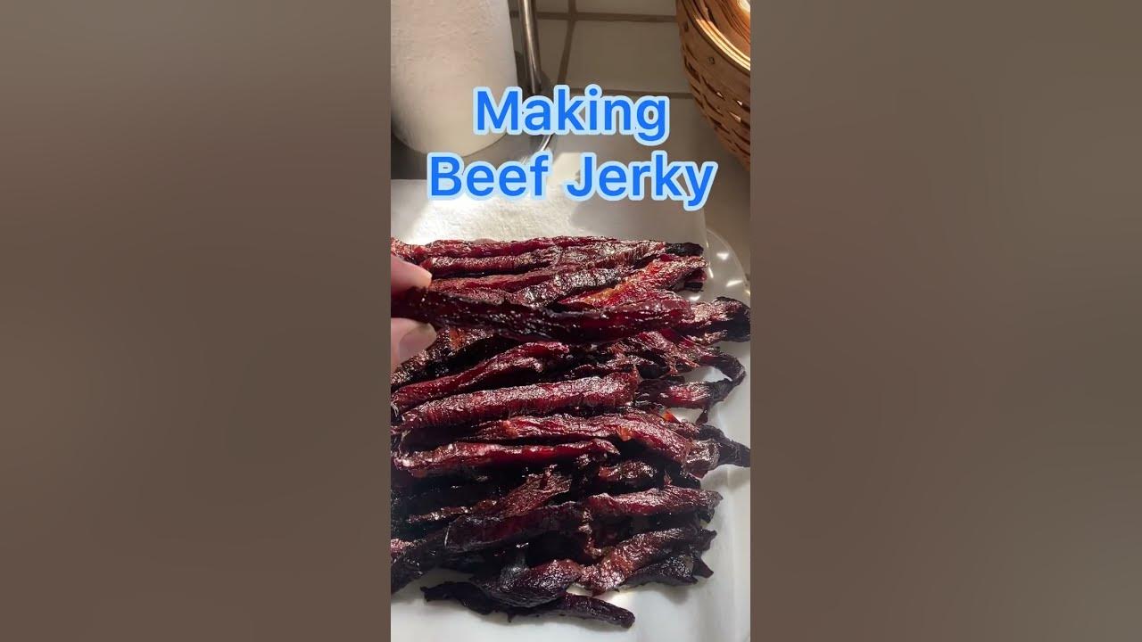 Making beef jerky YouTube