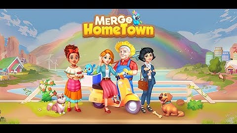Merge Hometown App Store Trailer | Town-themed Merge Puzzle Game | New Merge Games