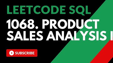 Leetcode | Easy | 1068. Product Sales Analysis I | SQL | JOIN
