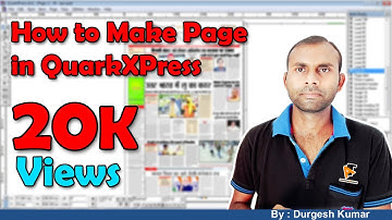 How To Make Page In Quark Xpress 5.0 Full Episode | Technical Ayansh | Class 9th