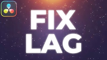 How To FIX LAG In Davinci Resolve 19 Tutorial (3 Ways)