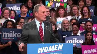 Mike Bloomberg hosts women's organizing event