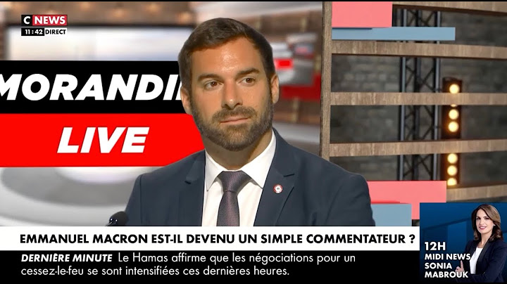 Julien Odoul : "À cause de ses contradictions, Emmanuel Macron a mis la France hors-jeu !" (CNEWS)