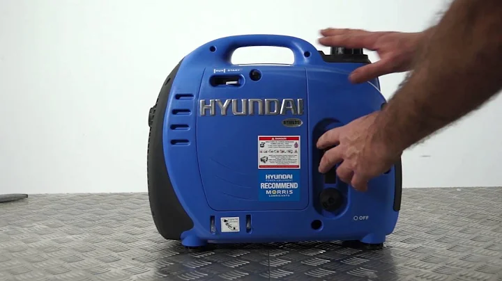 Unboxing and Assembly Guide: Hyundai 1000W Portable Petrol Inverter Generator